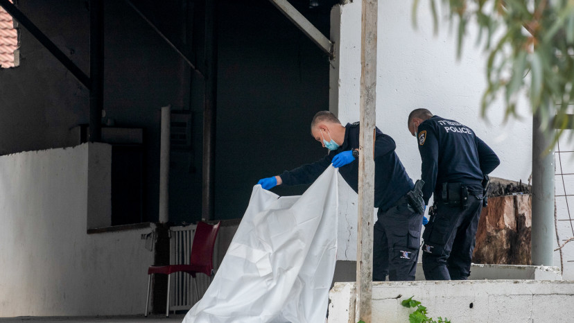 זירת רצח ברמלה  (צילום: יוסי אלוני פלאש 90)