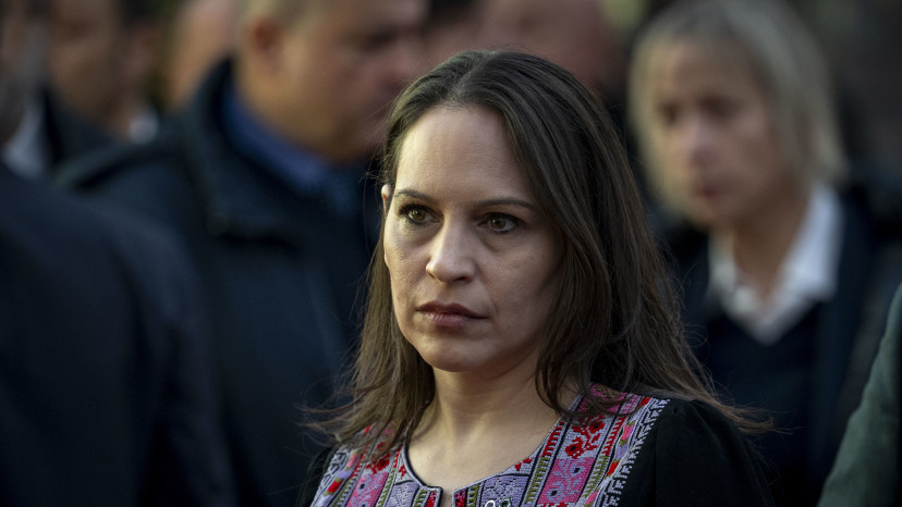 אשת הצללים של הרשות הפלסטינית, מונה אבואמרה (צילום: gettyimages)