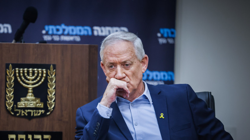 בני גנץ (צילום: חיים גולדברג, פלאש 90)