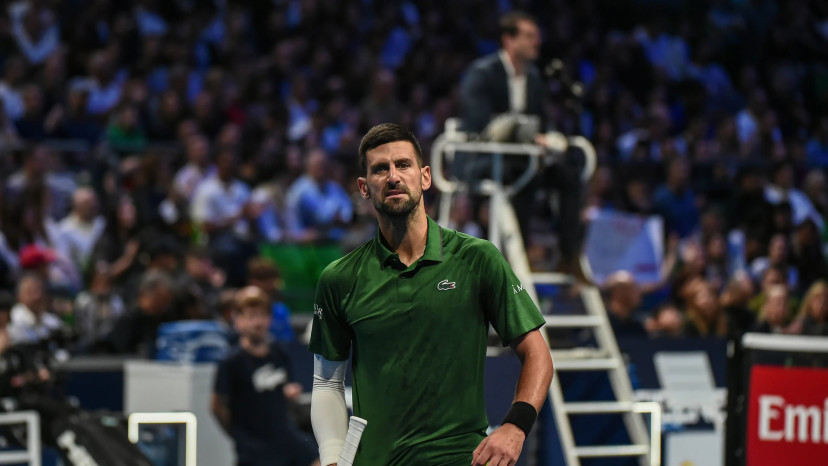 נובאק ג'וקוביץ', טניסאי סרבי (צילום: GettyImages, Milos Bicanski)