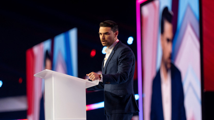 בן שפירו בוועידת "אמריקה פסט" באריזונה (צילום: רויטרס)