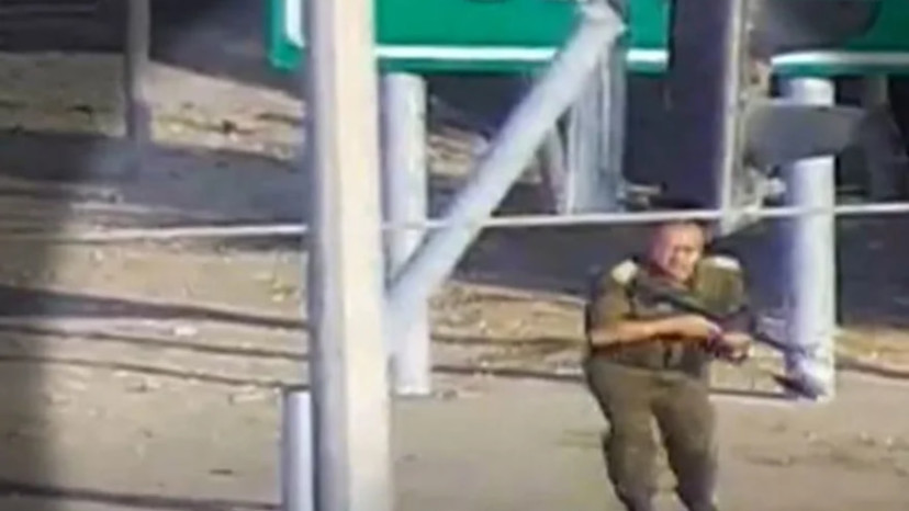 רומן גופמן ב-7 באוקטובר (צילום: מסך)