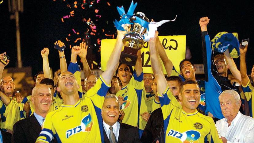 אבי נמני, טל בנין, מכבי תל אביב (צילום: עדי אבישי)