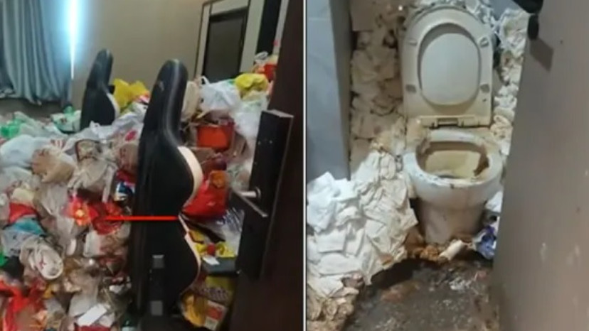 הרים של אשפה (צילום: רשתות חברתיות, שימוש לפי סעיף 27 א')