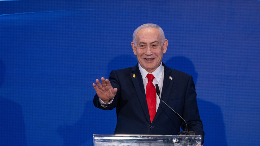 בנימין נתניהו (צילום: אוליבייה פיטוסי, פלאש 90)