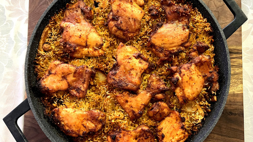 פרגיות על מצע אורז (צילום: פסקל פרץ-רובין)