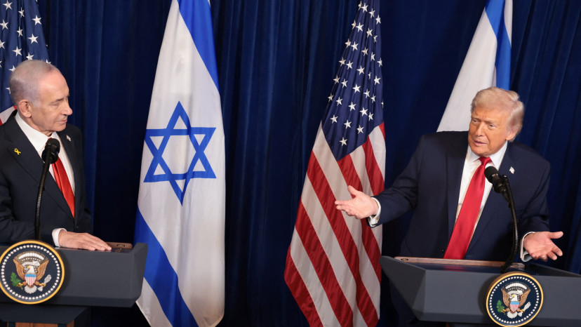 דונלד טראמפ, בנימין נתניהו (צילום: רויטרס)