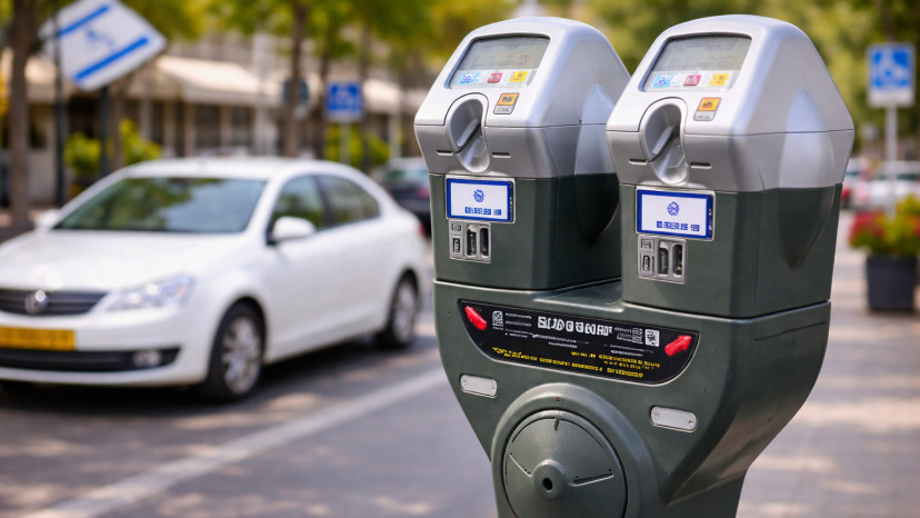 מדחן חנייה (צילום: AI)