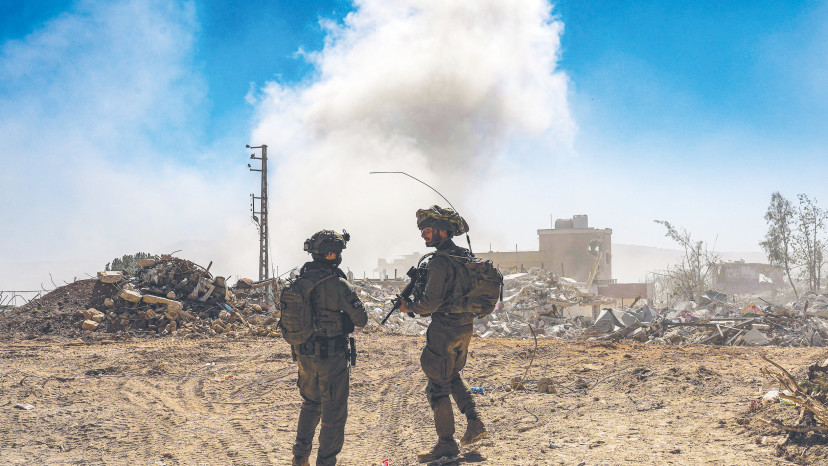 כוח גולני בדרום לבנון (צילום: דובר צה"ל)