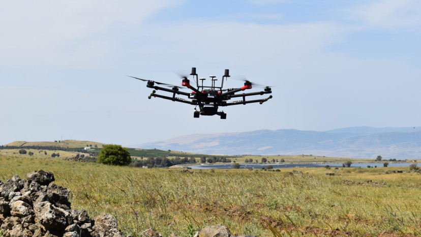 רחפן לאיסוף מודיעין, פיתוחים חדשים להגנת הגבולות (צילום: התעשייה האווירית)