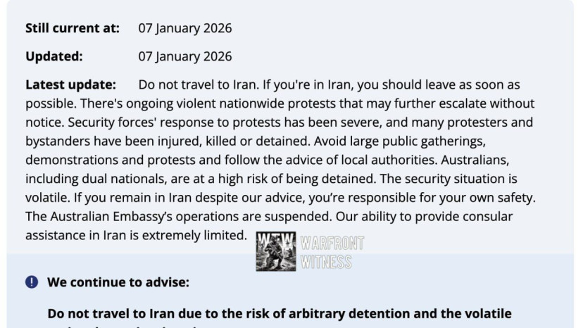 אוסטרליה קוראת לאזרחיה לצאת מאיראן באופן מיידי (צילום: ללא קרדיט)