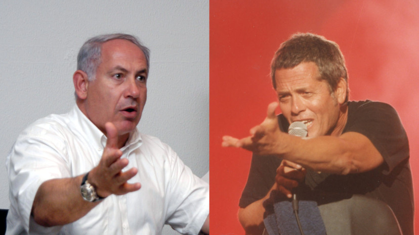 שלמה ארצי, בנימין נתניהו (צילום: יהודה בן-יתח, קוקו)