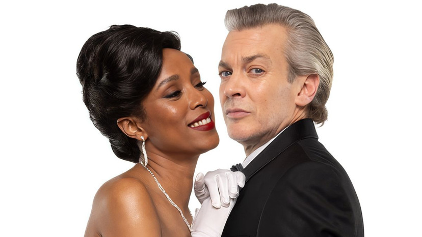 אסתר רדא ומוקי במחזמר "אישה יפה" (צילום: שי יחזקאל)