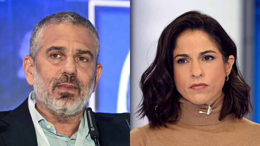 נסלי ברדה, ינון מגל (צילום: Arie Leib Abrams/Flash90, קשת 12)