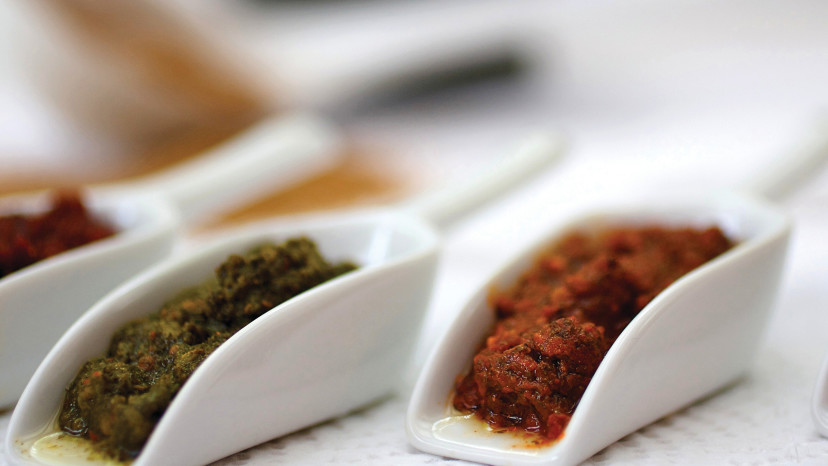 סחוג אדום וסחוג ירוק (צילום: פסקל פרץ-רובין)