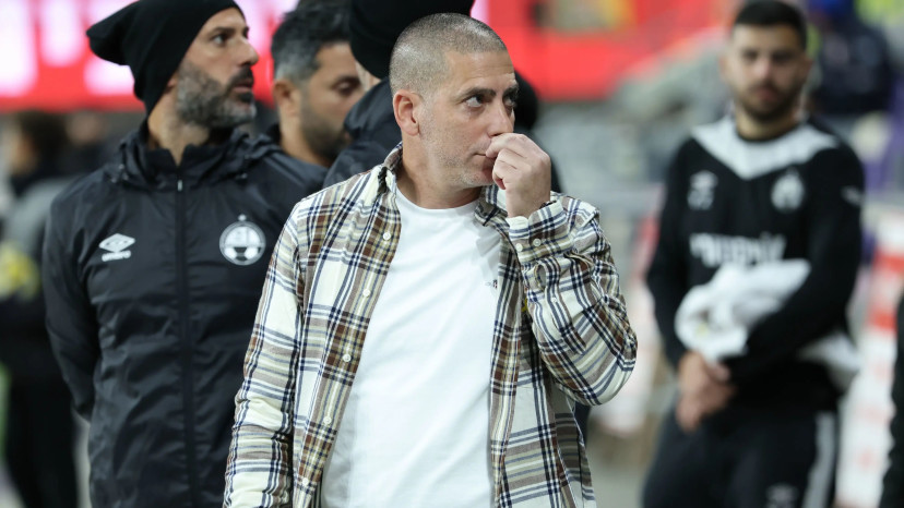 רן קוז'וך, מאמן הפועל באר שבע (צילום: דני מרון)