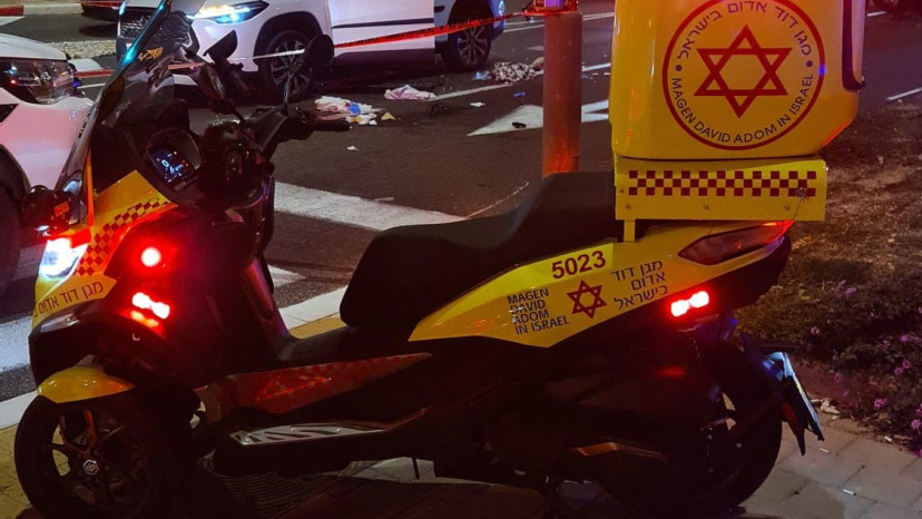 תיעוד מזירת האירוע (צילום: דוברות מד"א)