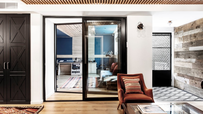 משרד ביתי - שרה ונירית פרנקל - אדריכלות ועיצוב (צילום: איתי בנית)