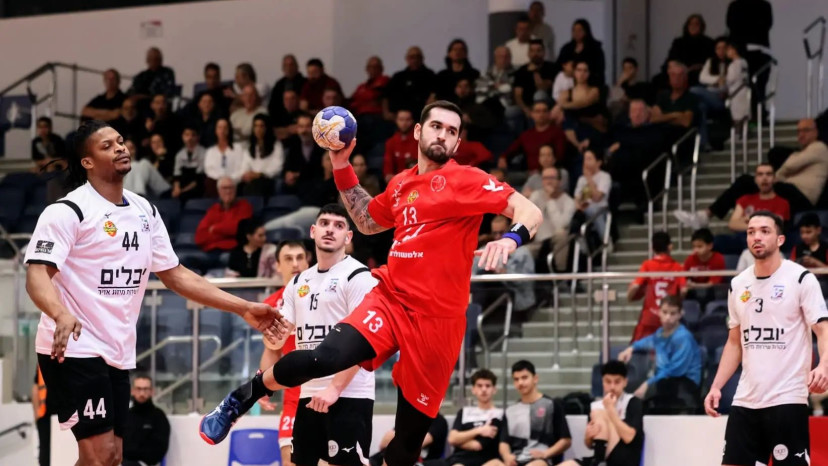 הפועל ראשון לציון בכדוריד (צילום: אתר רשמי, איגוד הכדוריד)