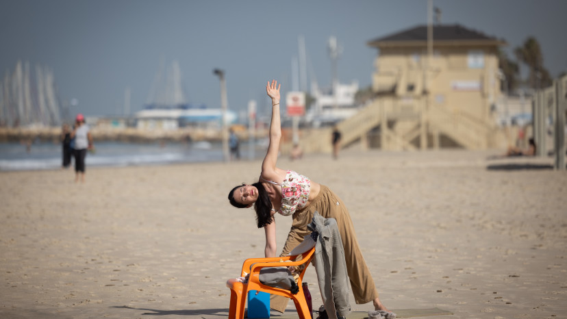 חוף הים (צילום: מרים אלסטר פלאש 90)