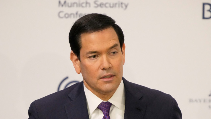 הצהיר שאיראן לא תחזיק נשק גרעיני. מרקו רוביו במינכן.  (צילום: רויטרס)