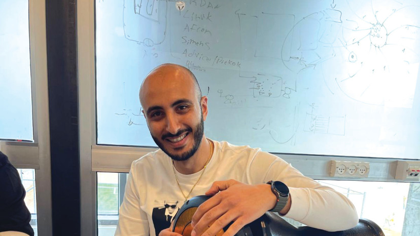 דיב אבו גנימה, מיזמי Darbuka AI Powered Drum (צילום: פרטי)