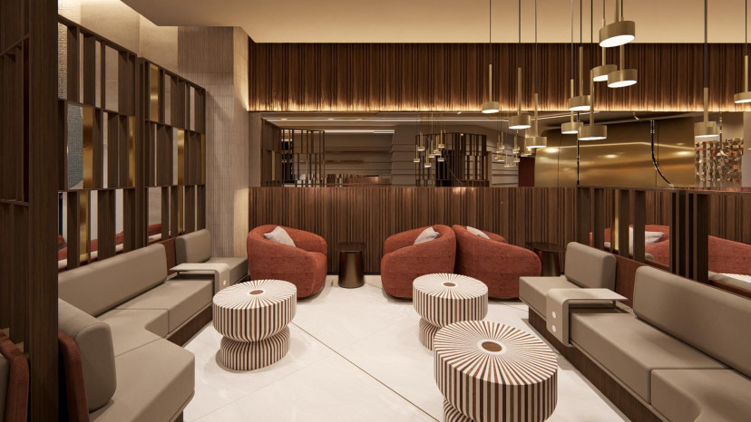 טרקלין JETEX החדש ללקוחות אמריקן אקספרס (צילום: יח״צ חו״ל)