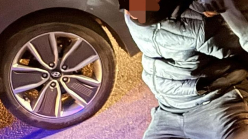 תיעוד המעצר בדרום (צילום: דוברות המשטרה)