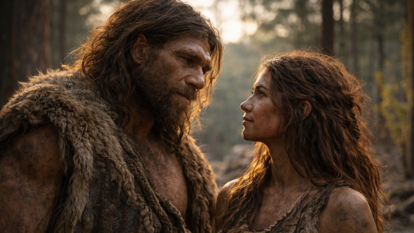 האדם הקדמון. הכלאה בין המינים (צילום: מעריב אונליין)