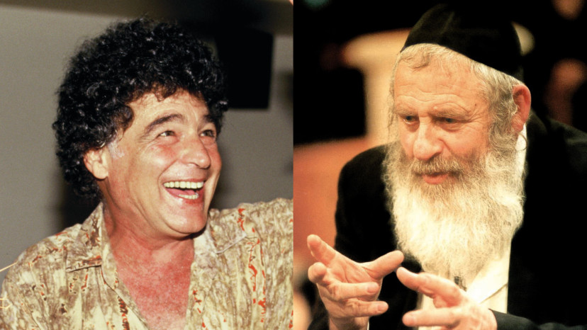 אורי זוהר, מאיר אריאל (צילום: משה שי פלאש 90, ראובן קסטרו)