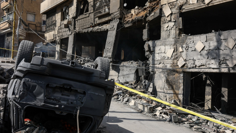 תקיפות חיל האוויר בלבנון: כך נראית ביירות הבוקר (צילום: רויטרס)