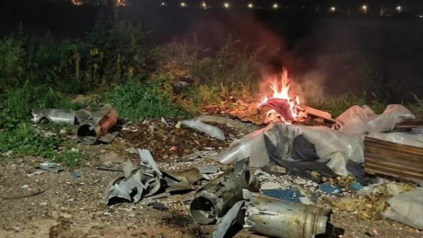 רסיסים שנפלו באזור בית שמש (צילום: שימוש לפי סעיף 27א')