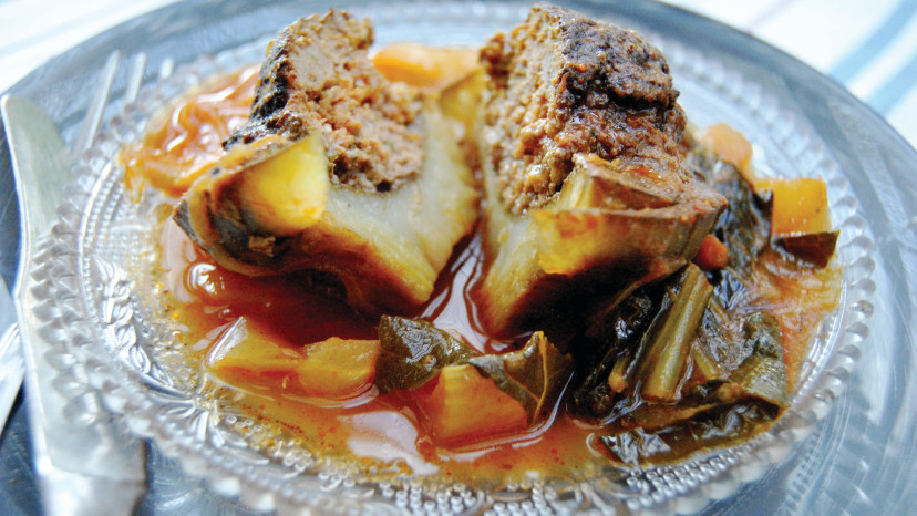 ארטישוק ממולא של פסקל (צילום: פסקל פרץ-רובין)