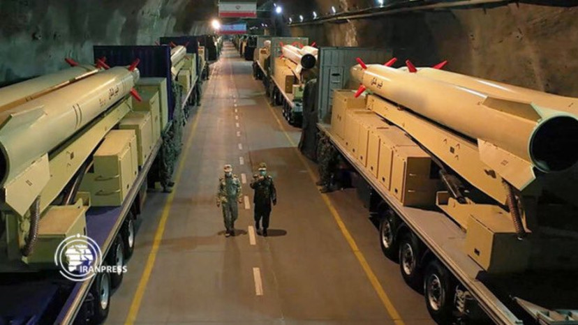 הטילים הבליסטים של איראן  (צילום: סוכנות 'פארס')