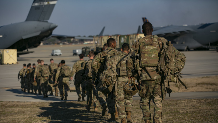 הדיוויזיה המוטסת ה-82 (צילום: ALLISON JOYCE/AFP via Getty Images)