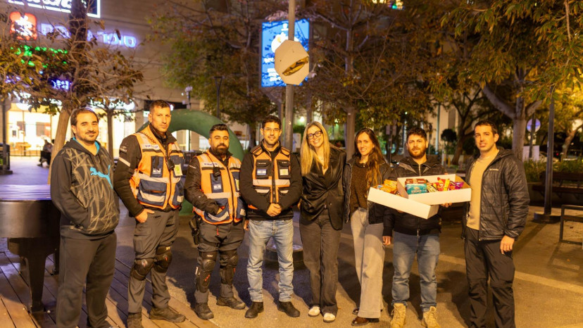 סיירת נוער חדשה החלה לפעול ברמת גן (צילום: אורי חבושי)