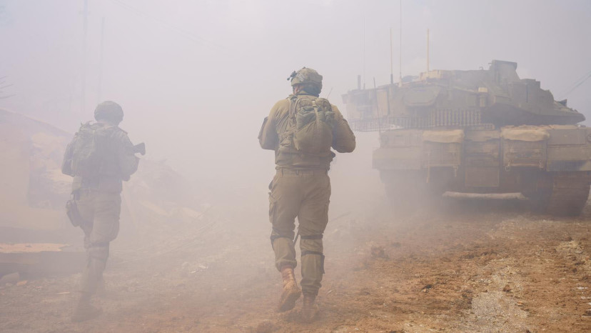 פעילות קרקעית ממוקדת של כוחות צה"ל בדרום לבנון (צילום: דובר צה"ל)