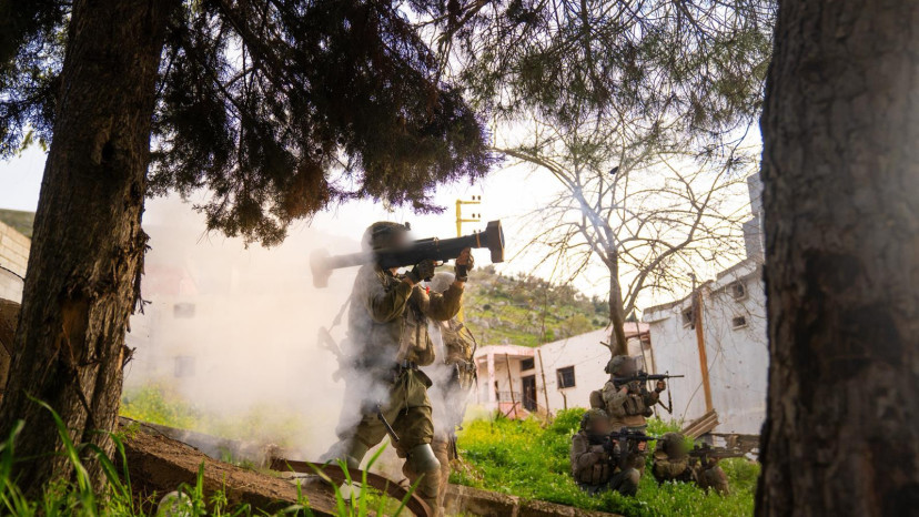 כוחות חטיבה 8 בפעילות קרקעית ממוקדת בדרום לבנון (צילום: דובר צה"ל)