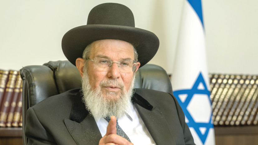 הרב קלמן מאיר בר (צילום: יוסי אלוני)