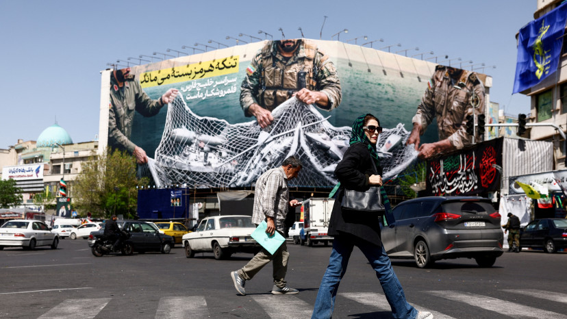 רחובות טהרן (צילום: רויטרס)