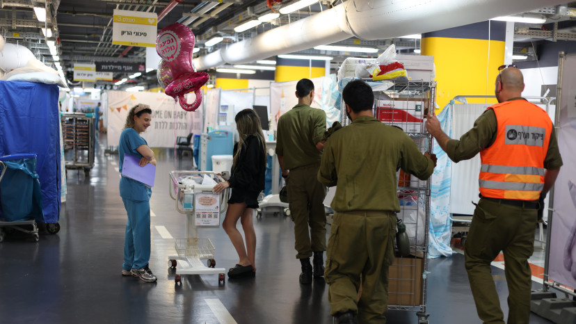 בתי החולים יוצאים מהחניונים (צילום: רמב"ם)