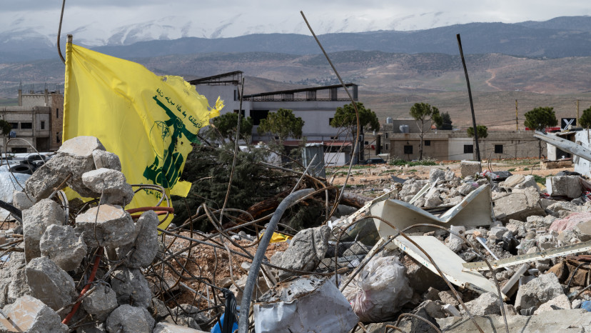 הרס בלבנון (צילום:  Guy Smallman/Getty Images)