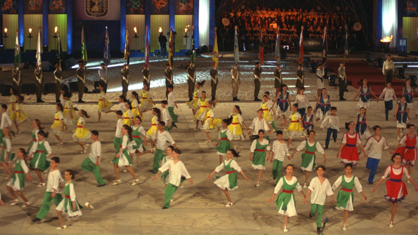 טקס עצמאות הר הרצל 1999 (צילום:  עמוס בן גרשום לעמ)