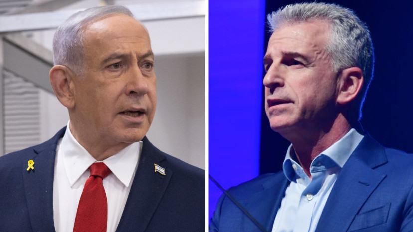 דדי ברנע, בנימין נתניהו (צילום: אבשלום ששוני,מרים אלסטר פלאש 90)