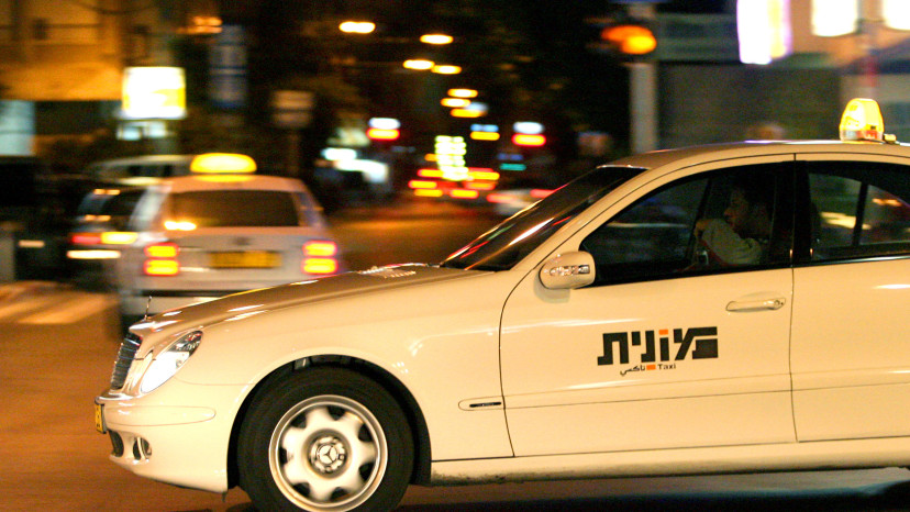 מונית (צילום: משה שי, פלאש 90)