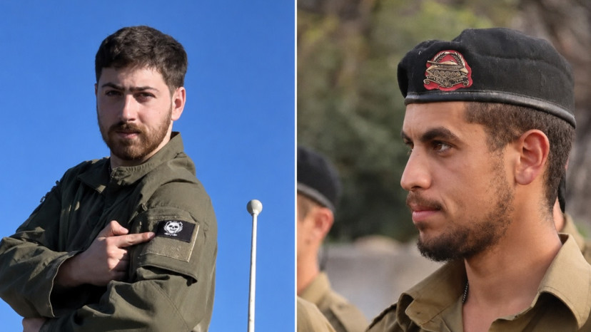 נוה חבשוש ז"ל. ליאב כבביה ז”ל (צילום: דובר צה"ל)