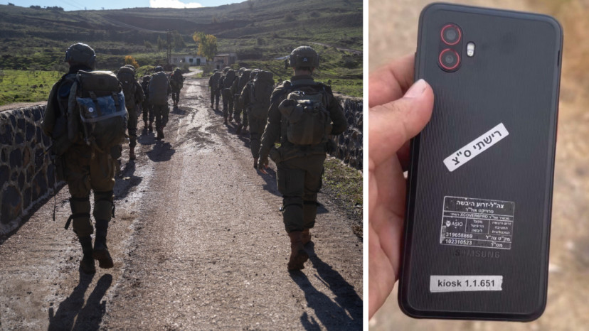 פעילות צה"ל בסוריה (צילום: דובר צה"ל,רשתות ערביות)