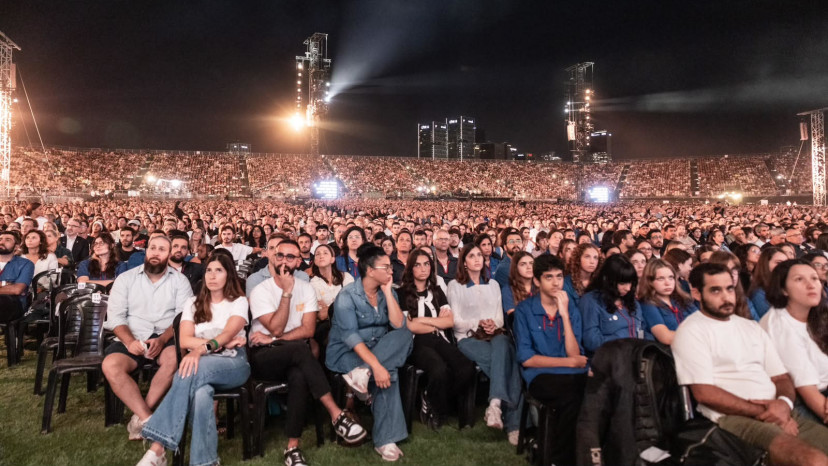 טקס הזכרון הלאומי לטבח ה-7 באוקטובר (צילום: אקליפס מדיה)