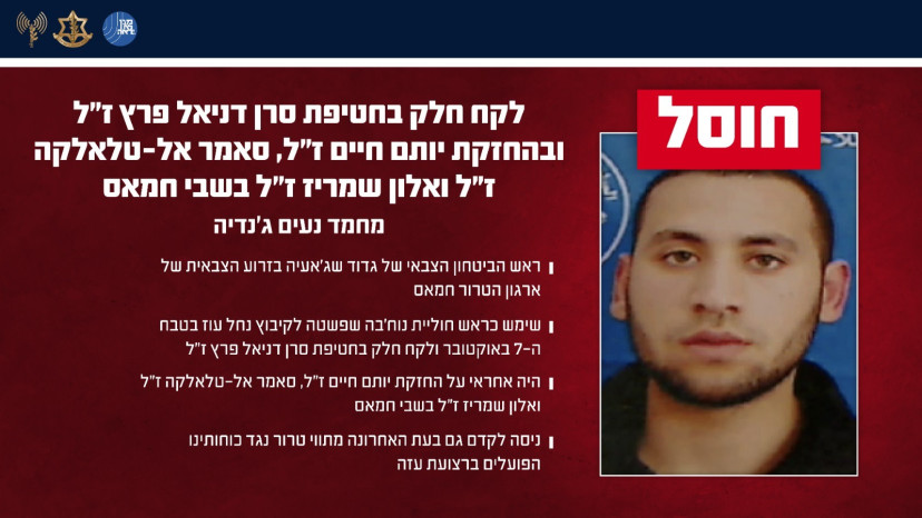 מחמד נעים ג'נדיה (צילום: דובר צה"ל)