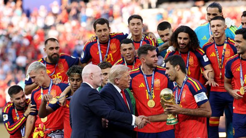 רודרי, ג'אני אינפנטינו, דונלד טראמפ (צילום: Getty images)